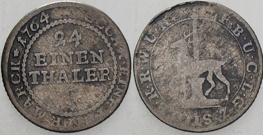 1/24 Taler 1764 Friederich 1999 Schön