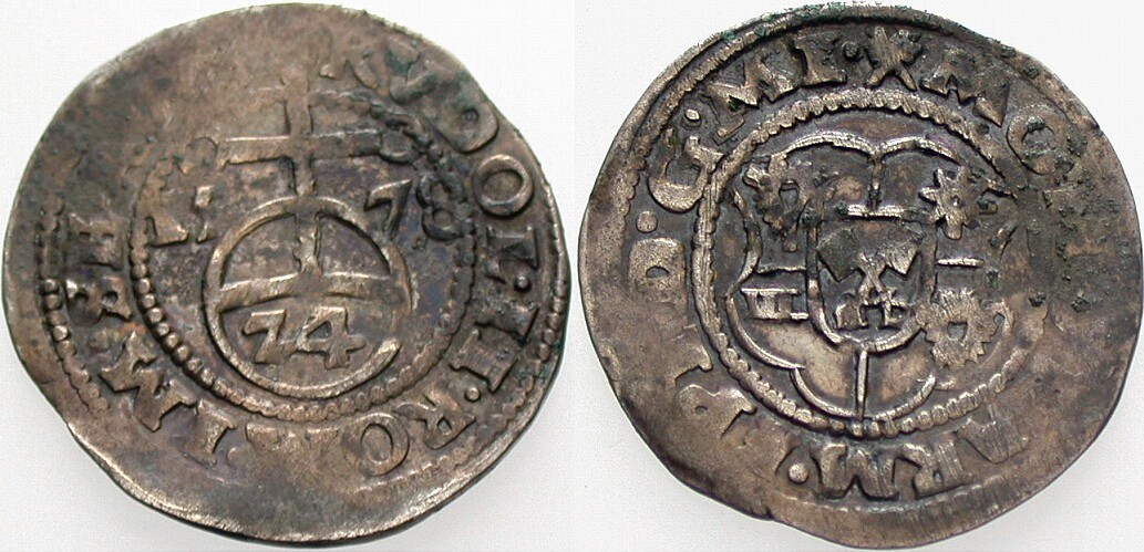 1/24 Taler (Groschen) 1578 Stange 119 b Schön