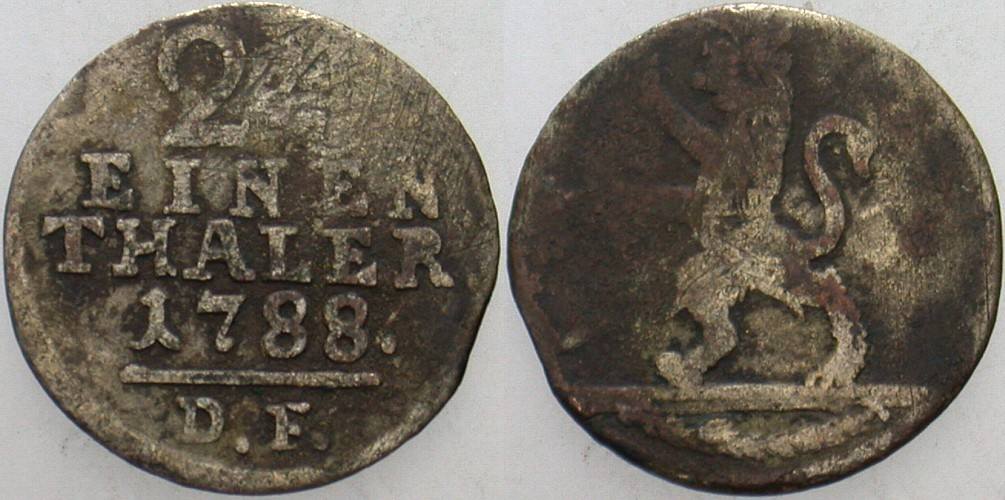 1/24Taler 1788  Schön - sehr schön