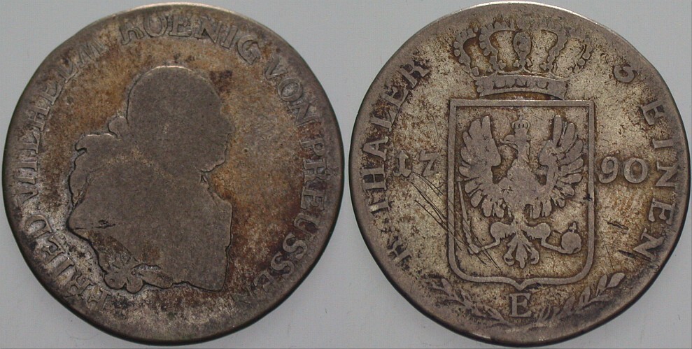 1/3 Taler 1790 Jaeger 22 Schön