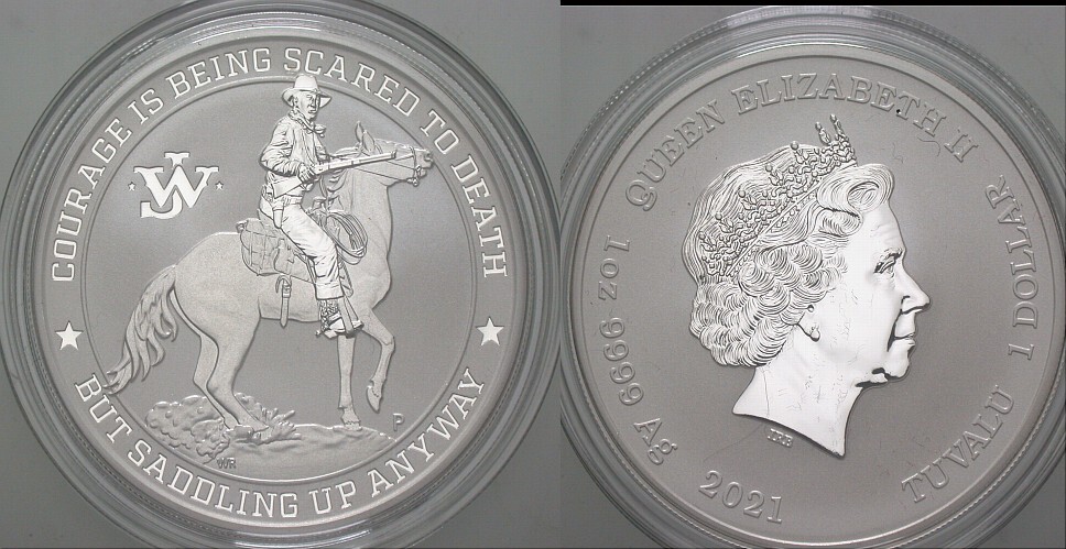 1 Dollar 2021  Stempelglanz, verkapselt