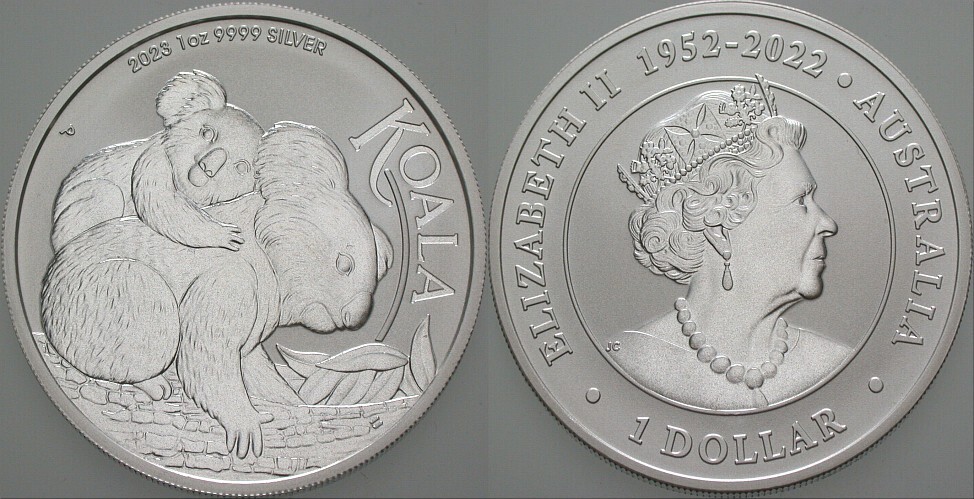 1 Dollar 2023 Prägefrisch