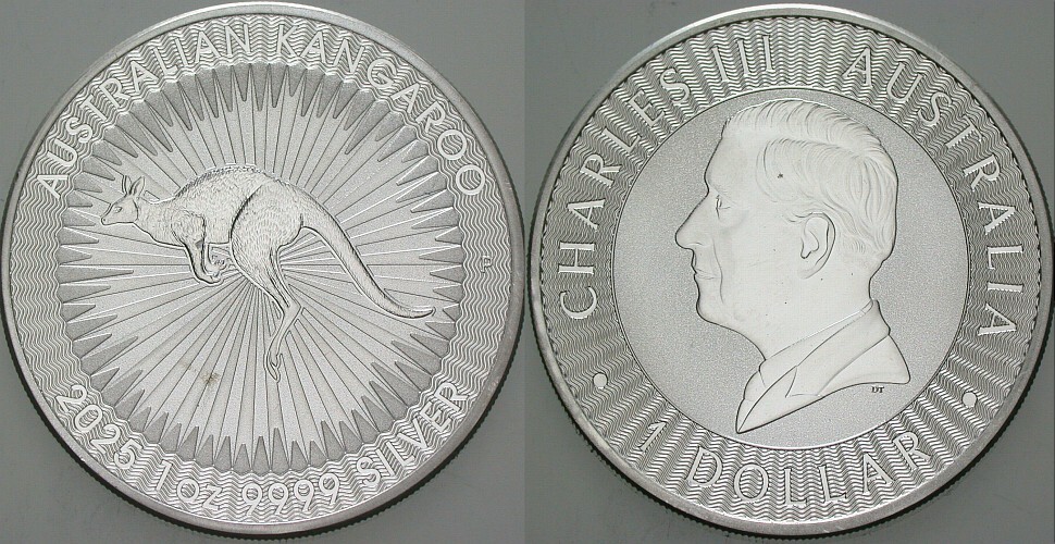 1 Dollar 2025 Prägefrisch
