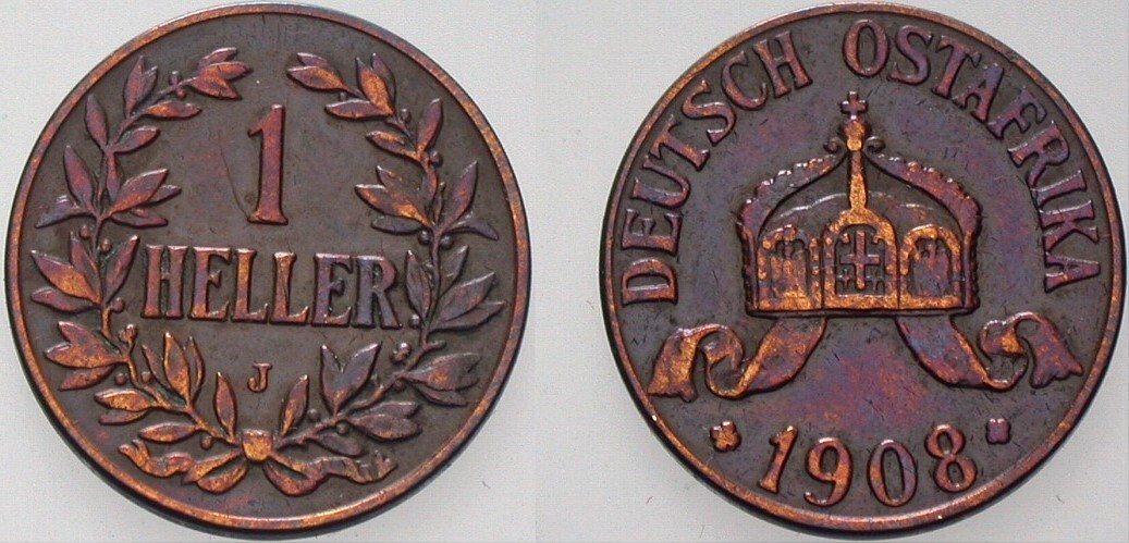 1 Heller 1908 J.N. 716 Sehr schön