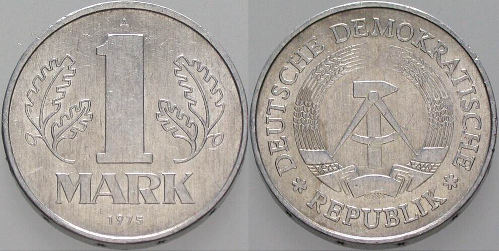 1 Mark 1975 J. 1514 Sehr schön
