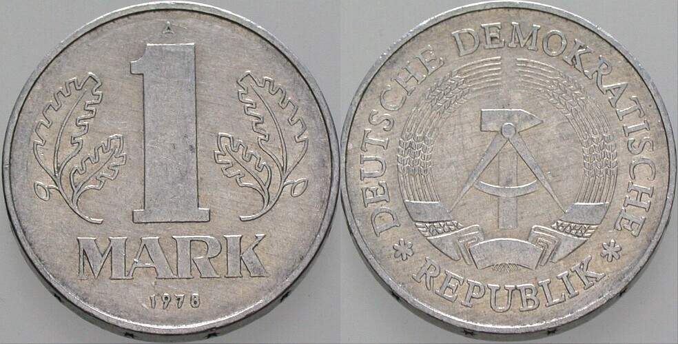 1 Mark 1978 J. 1514 Sehr schön