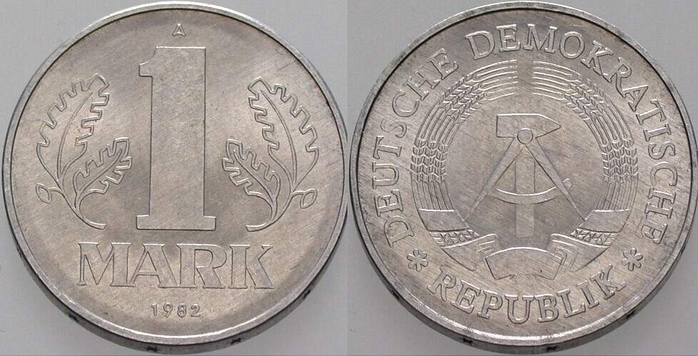 1 Mark 1982 J. 1514 Sehr schön