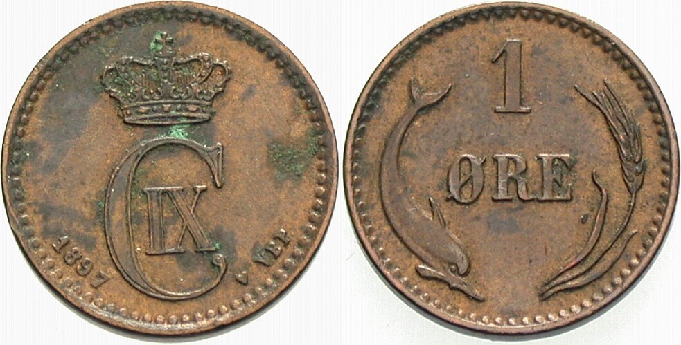 1 Ore 1897 KM. 792.2 Sehr schön - vorzüglich