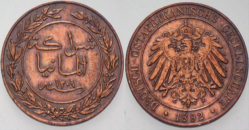 1 Pesa 1892 J. N.710 Patina, sehr schön +