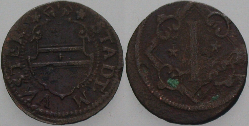 1 Pfennig o. J. Weingärtner 222 Fast sehr schön