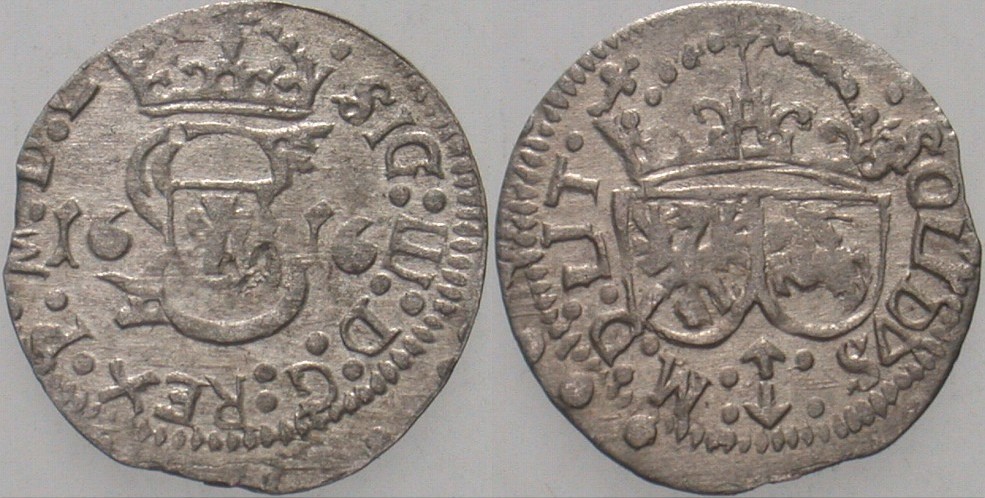 1 Schilling 1616 KM. 16.2 Vorzüglich