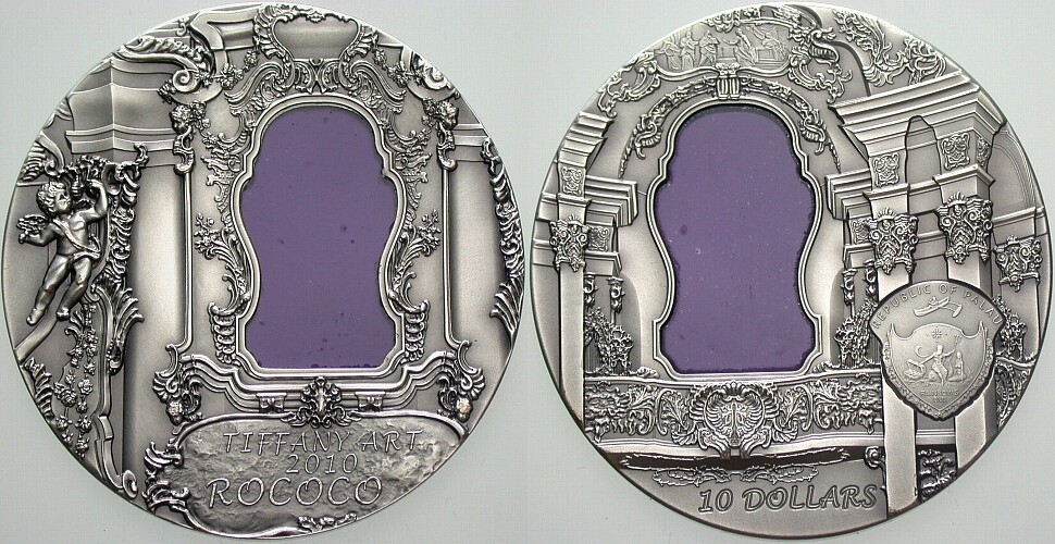 10 Dollars 2010 KM 252 Antique Finish mit ZERTIFIKAT