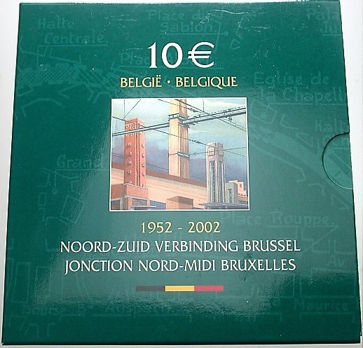 10 Euro 2002 Polierte Platte im Blister