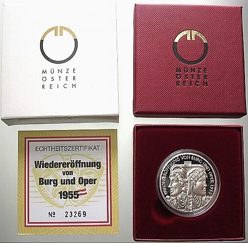 10 Euro 2005  Polierte Platte im Etui mit Zertifikat