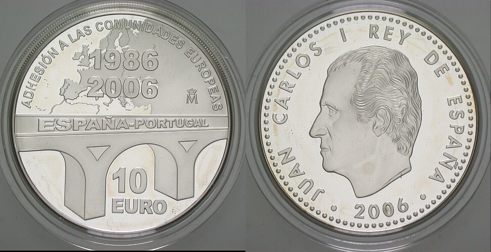10 Euro 2006 Polierte Platte, verkapselt