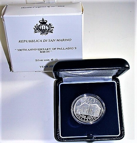 10 Euro 2008 Polierte Platte im Etui mit Zertifikat