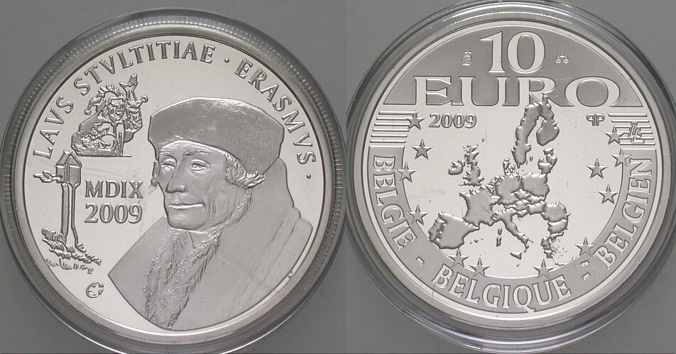 10 Euro 2009  Polierte Platte, verkapselt