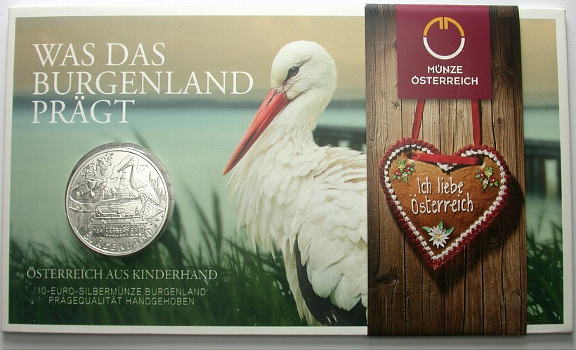 10 Euro 2015  Handgehoben im Blister