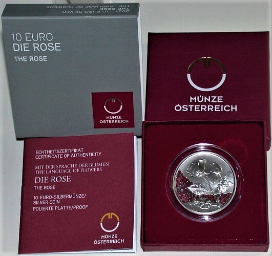 10 Euro 2021 Polierter Platte
