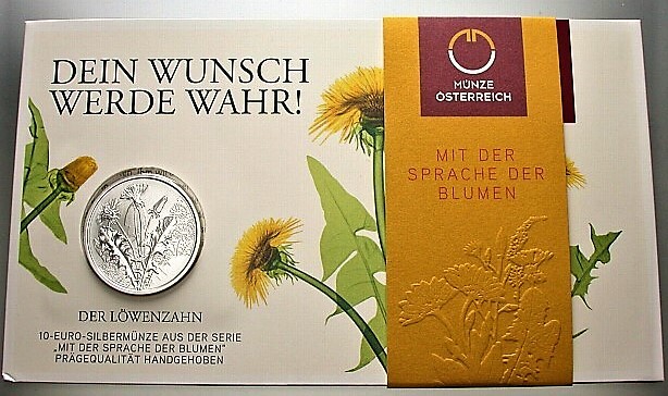 10 Euro 2022  Handgehoben im Blister