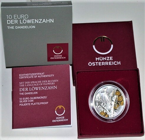 10 Euro 2022 Polierte Platte im Etui mit Zertifikat
