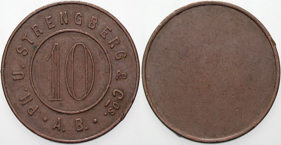 10 Jetons   Sehr schön - Vorzüglich