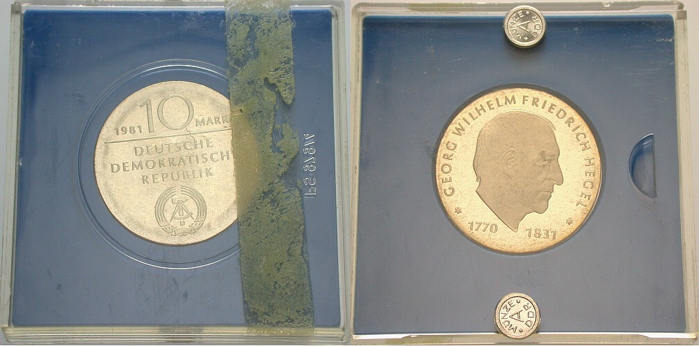 10 Mark 1981 J. 1581 Polierte Platte