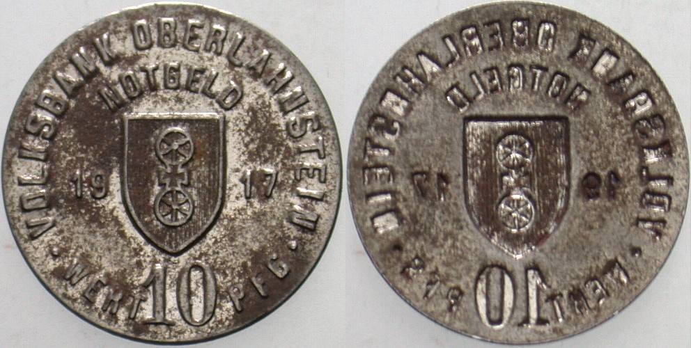 10 Pfennig 1917 Menzel 19517.2 Leicht korr., sehr schön