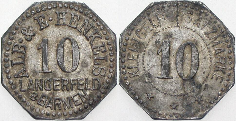 10 Pfennig o.J Menzel 14319.2 Sehr schön