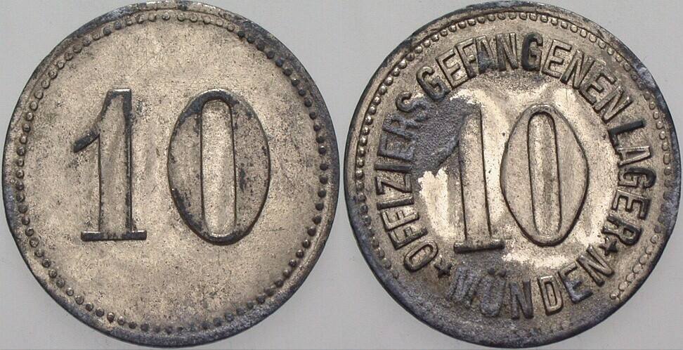 10 Pfennig o.J Menzel 18058.6 Sehr schön