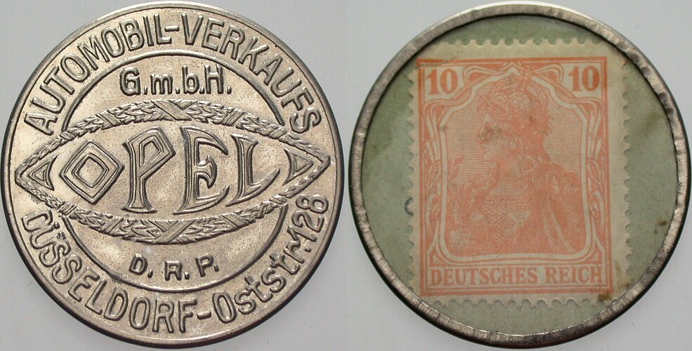 10 Pfennig o.J. Menzel 5836.1 Sehr schön - vorzüglich