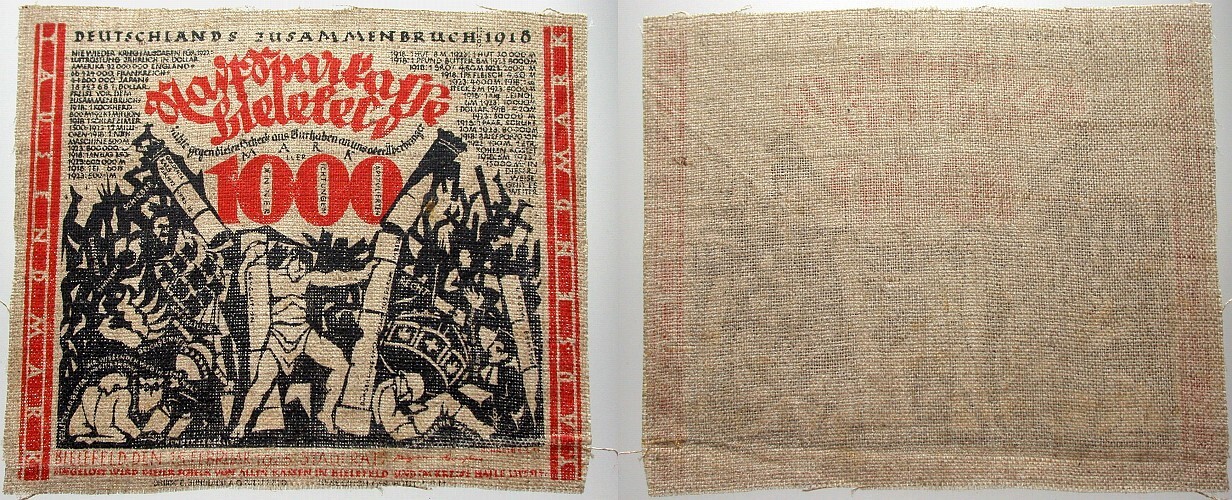 1000 Mark 15.2.1923 Grabowski P 62 Grasser/Pick zu 27 Fast kassenfrisch