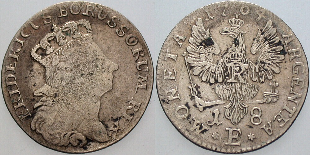 18 Gröscher 1764 Olding 196 a Fast sehr schön