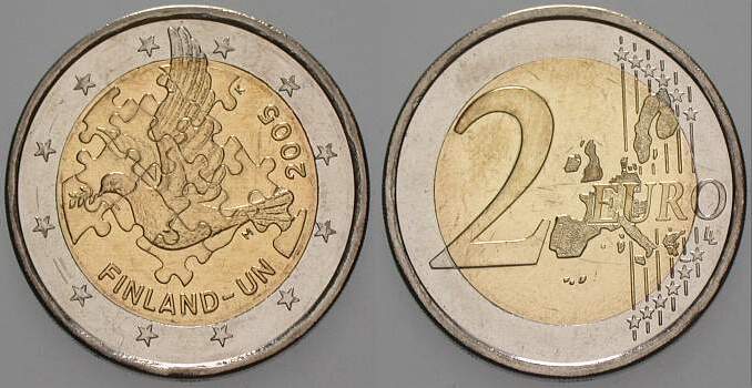2 Euro 2005  Bankfrisch