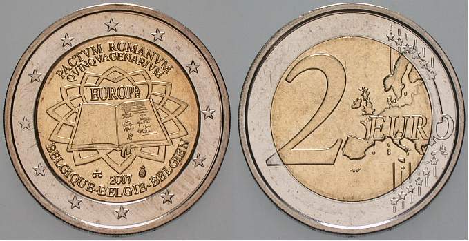 2 Euro 2007  Bankfrisch