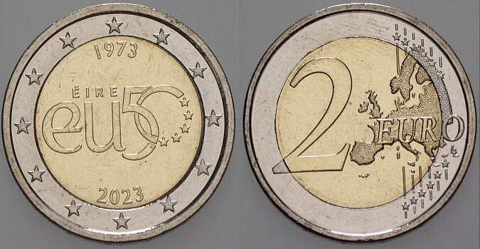 2 Euro 2023 Bankfrisch