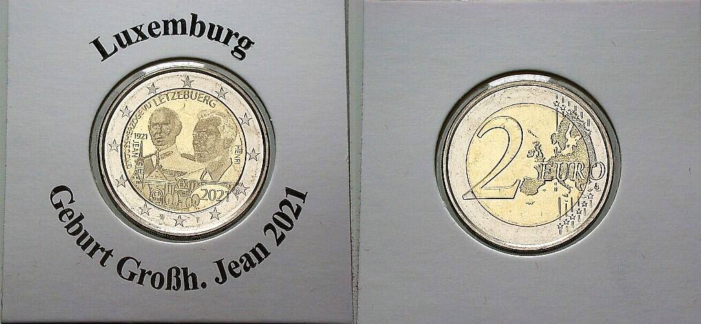 2 Euro - FOTOPRÄGUNG 2021  Bankfrisch
