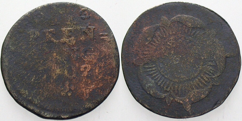 2 Pfennig 1802 AKS 1a Gering erhalten