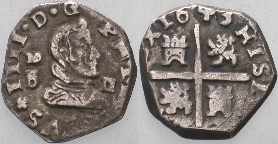2 Reales 1643 KM. A30 Schön - sehr schön