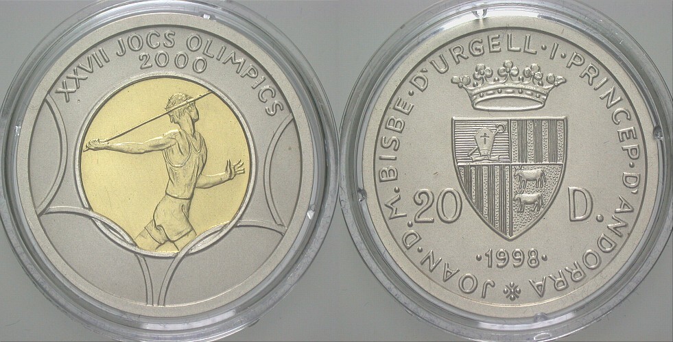 20 Diners 1998 K.M. 148 Stempelglanz, verkapselt