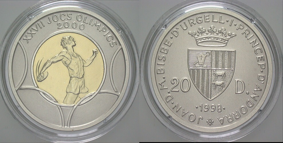 20 Diners 1998 K.M. 149 Stempelglanz, verkapselt