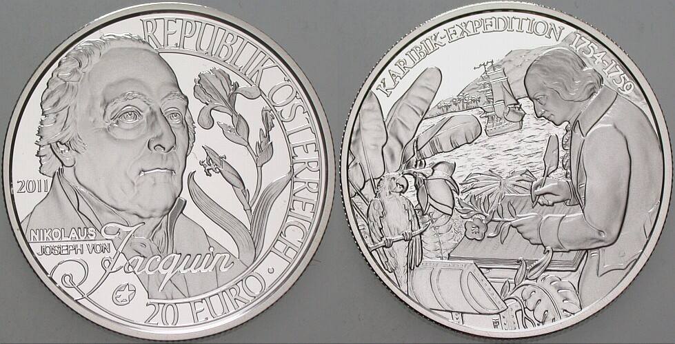 20 Euro 2011 Polierte Platte, verkapselt