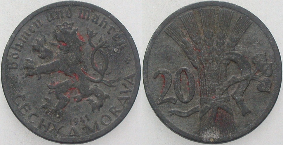 20 Heller 1941 J. 621 Schön - sehr schön