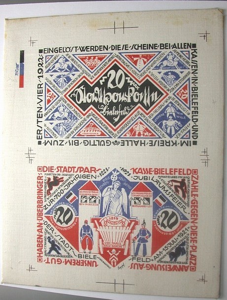 20 Mark 15.7.1921 Grabowski P 17 Grasser/Pick - Fast kassenfrisch