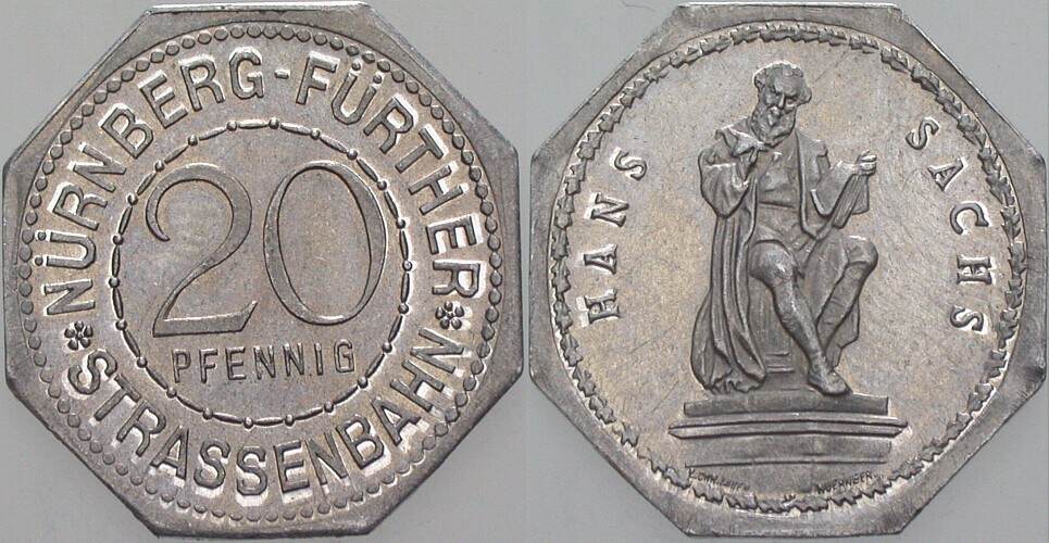 20 PFENNIG o.J Menzel 19256.15. Al Sehr schön
