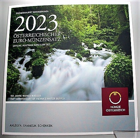 3,88 Euro,Kursmünzensatz 1 Cent-2 Euro 2023  Stempelglanz