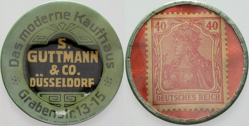 40 Pfennig o.J. Menzel 5860.3 Sehr schön