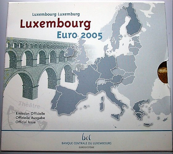 5,88 Euro,Kursmünzensatz 1 Cent-2 Euro 2005  Stempelglanz