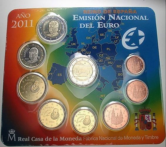 5,88 Euro,Kursmünzensatz 1 Cent-2 Euro 2011  Stempelglanz