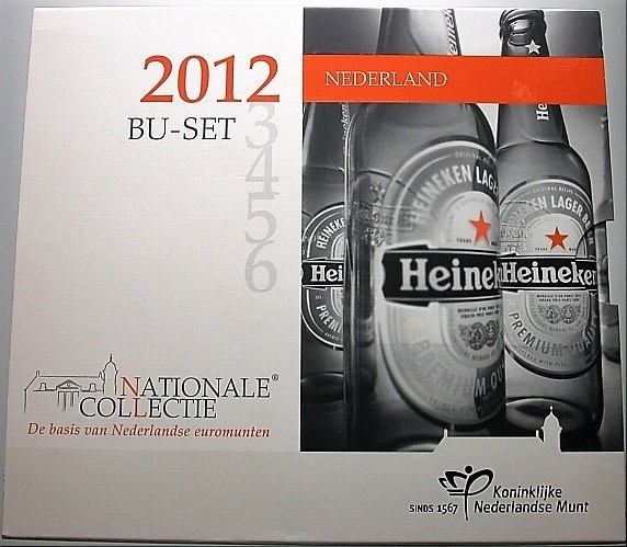 5,88 Euro,Kursmünzensatz 1 Cent-2 Euro 2012 Stempelglanz